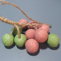 Lychee Handmade Soap, Whole Fruit Artificial Bath Soap Ornaments, Souvenirs, Cold-Ground Soap